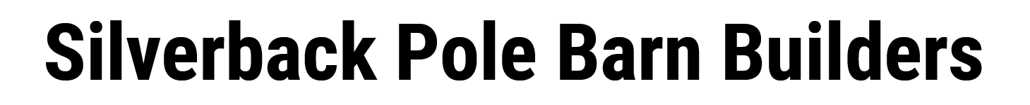 Silverback Pole Barn Builders Logo
